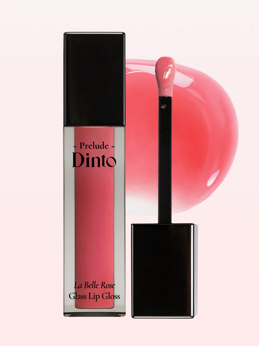PRELUDE Dinto [35 Shy Rose] La Belle Rose Glass Lip Gloss