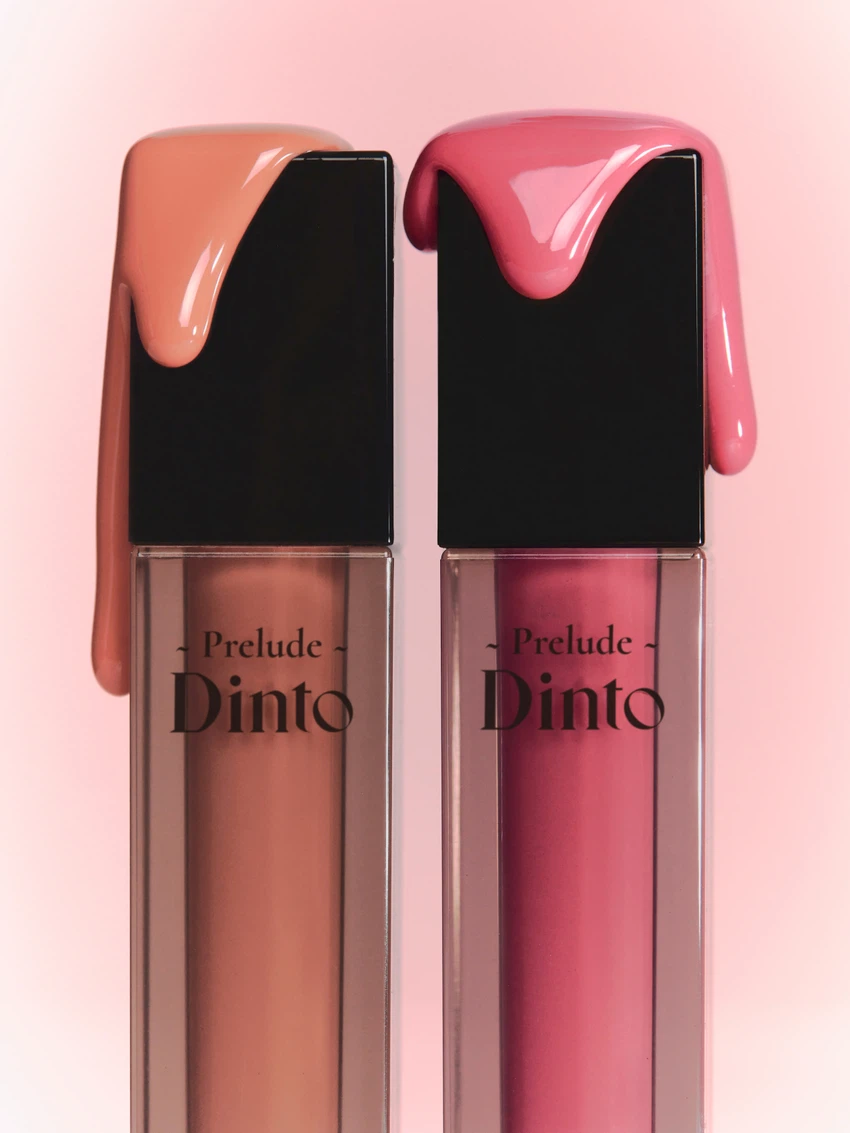 PRELUDE Dinto [35 Shy Rose] La Belle Rose Glass Lip Gloss image 4