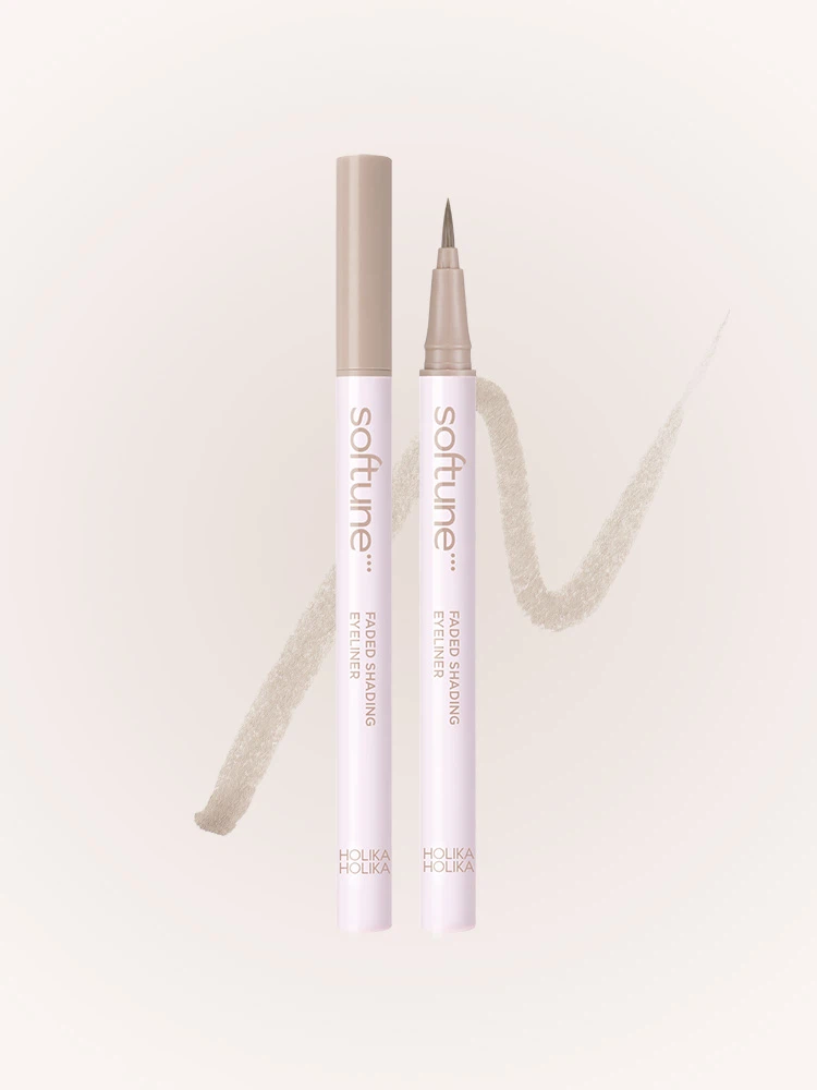 HOLIKA HOLIKA [01 Hazy Brown] Softune Faded Shading Liner