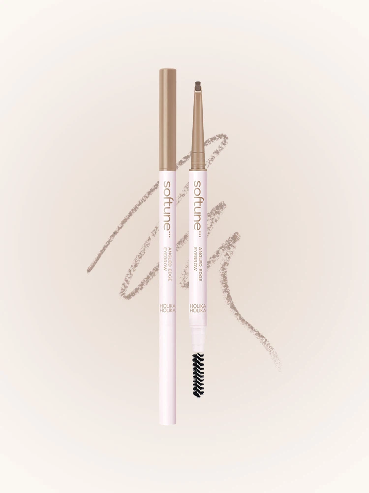 HOLIKA HOLIKA [02 Soft Beige] Softune Angled Edge Eyebrow