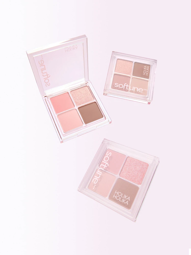 HOLIKA HOLIKA [01 Peach Melt] Softune Mood Palette image 5