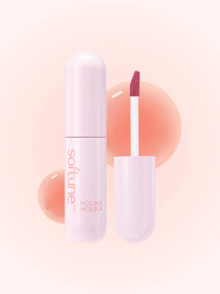 HOLIKA HOLIKA [01 Dewed Peach] Softune Nudy Water Tint