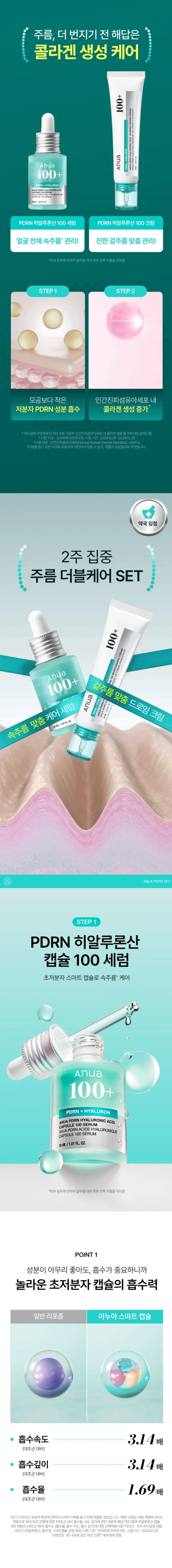 Anua PDRN Firming and Wrinkle Care 2-Piece Set Serum + Cream detail image 1