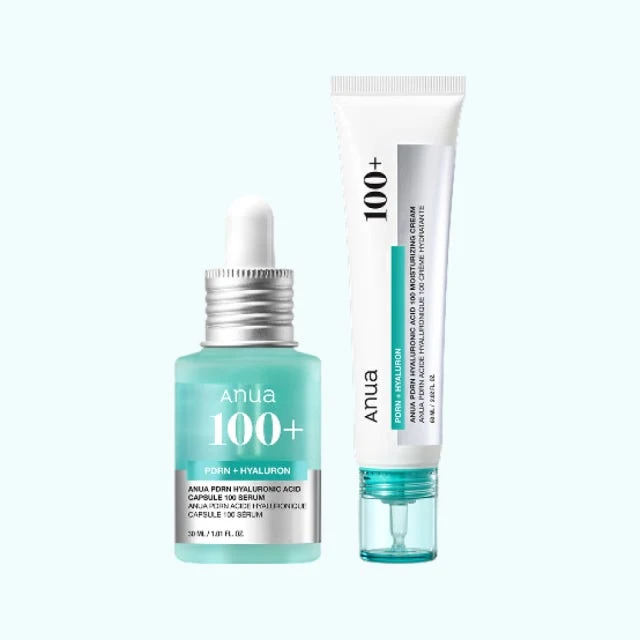 Anua PDRN Firming and Wrinkle Care 2-Piece Set Serum + Cream