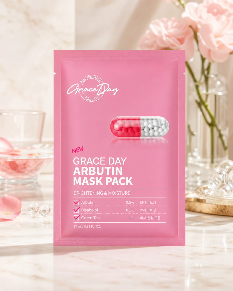 Grace Day Arbutin Ampoule Mask Pack