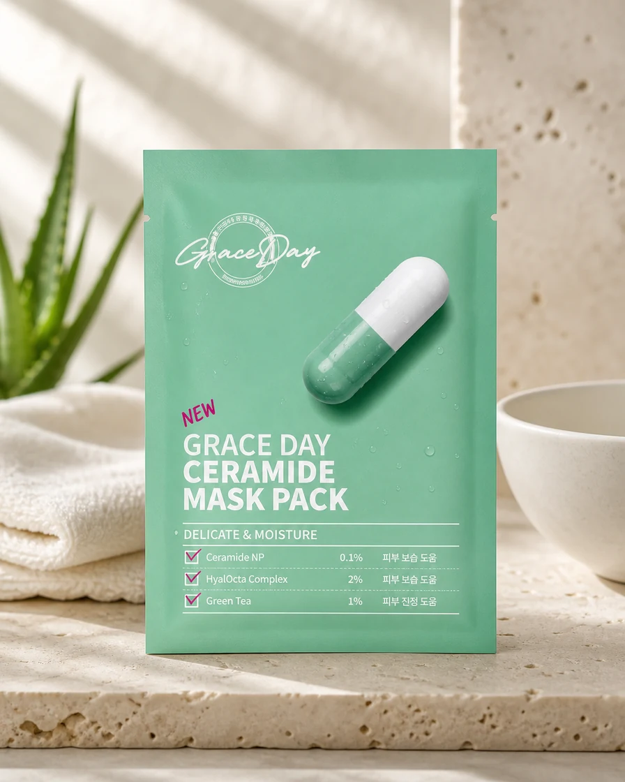 Grace Day Ceramide Ampoule Mask Pack